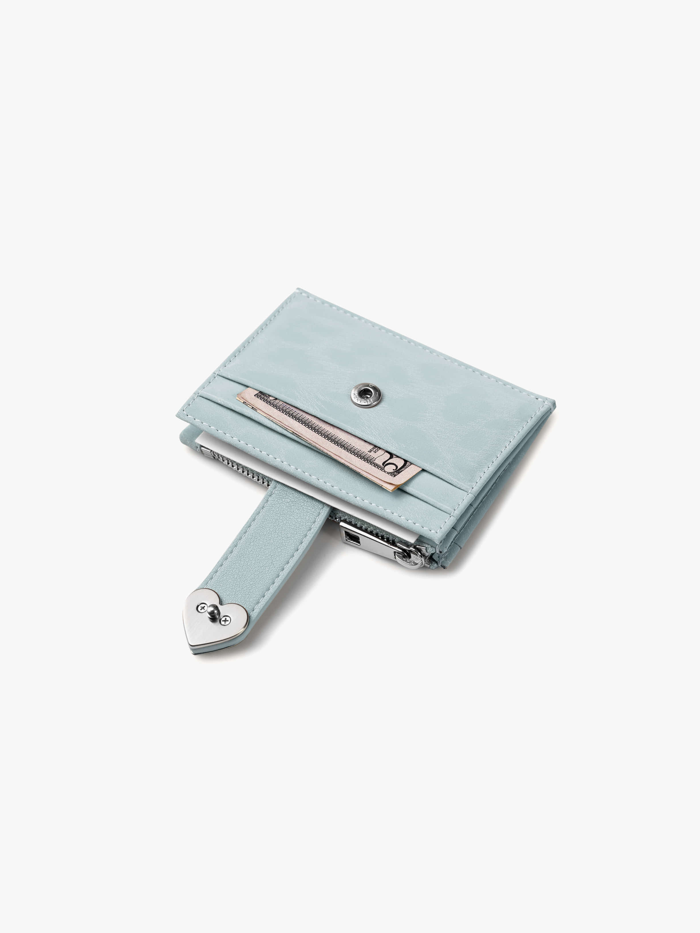 HEARTY BRIDGE POCKET MINI (LEOPARD MINT)