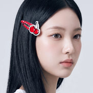 dasio X kirsh cherry hairpin (check)