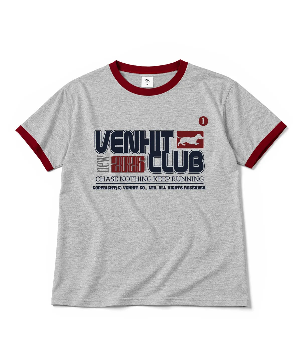 DOG WALK RINGER TSHIRT (3 Colors)
