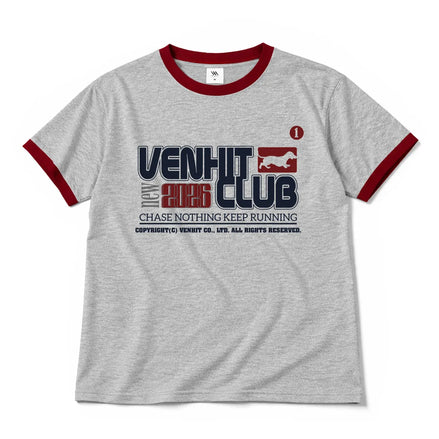 DOG WALK RINGER TSHIRT (3 Colors)