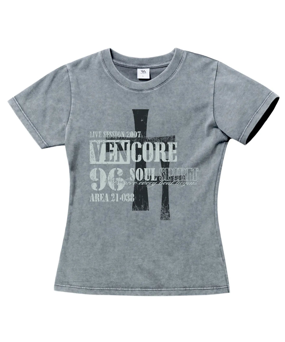 VEN CORE WASHED SLIMFIT TSHIRT