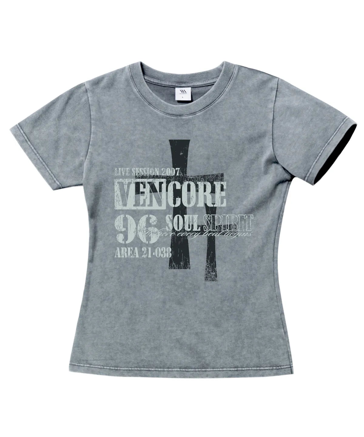 VEN CORE WASHED SLIMFIT TSHIRT