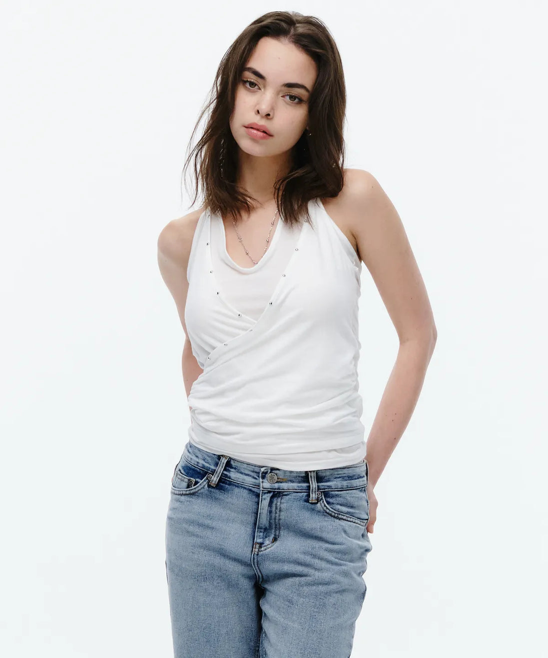 double top (white)