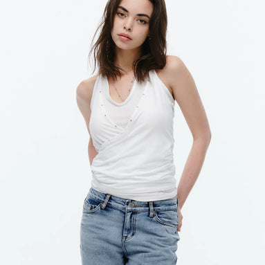 double top (white)
