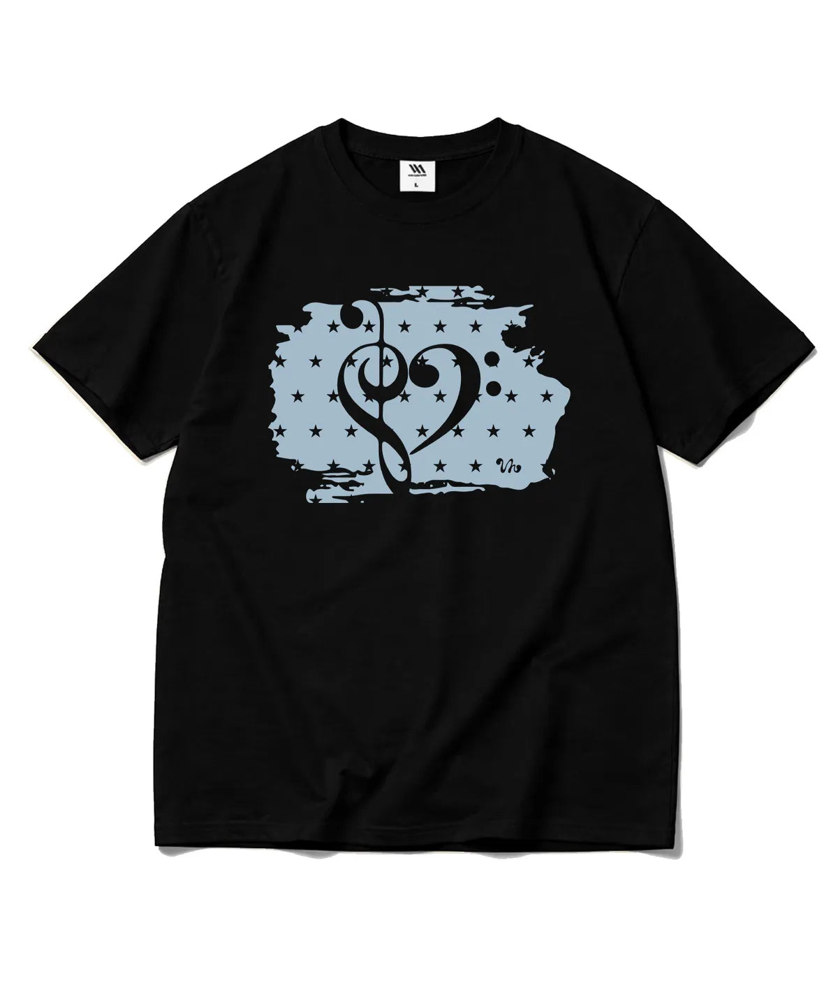 HEART MUSIC COOL COTTON T-SHIRT (2 Colors)