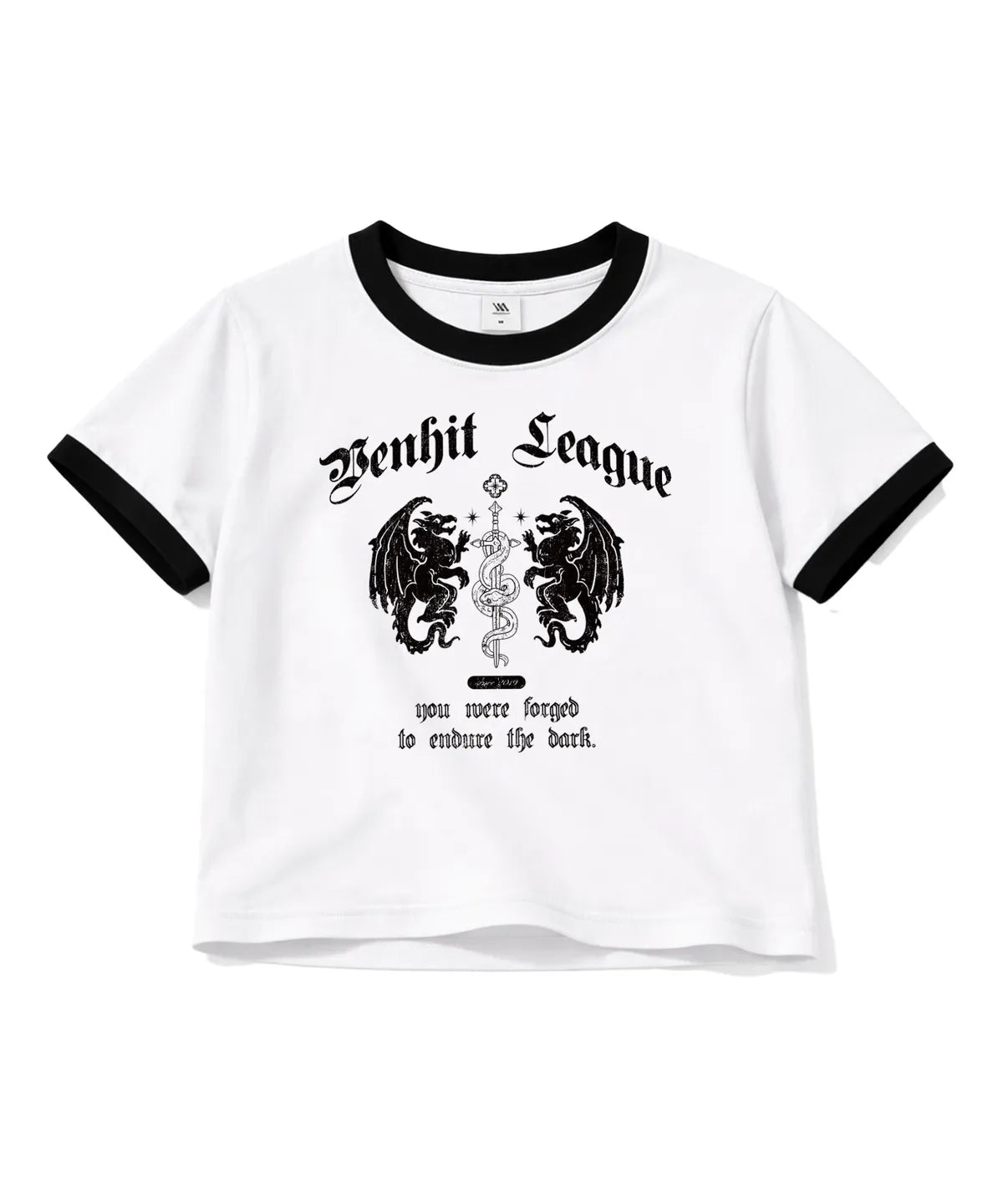 GATE DRAGON RINGER SLIMFIT T-SHIRT (4 Colors)