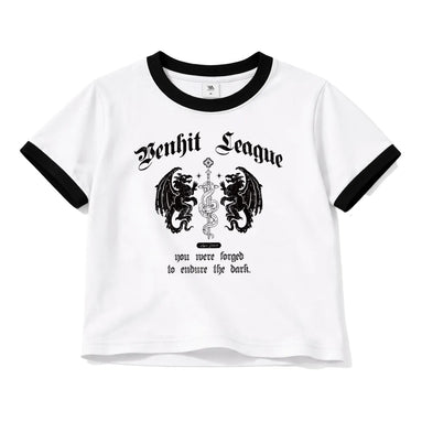 GATE DRAGON RINGER SLIMFIT T-SHIRT (4 Colors)