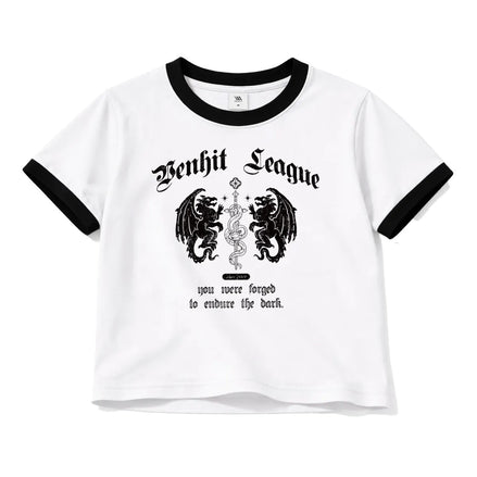 GATE DRAGON RINGER SLIMFIT T-SHIRT (4 Colors)