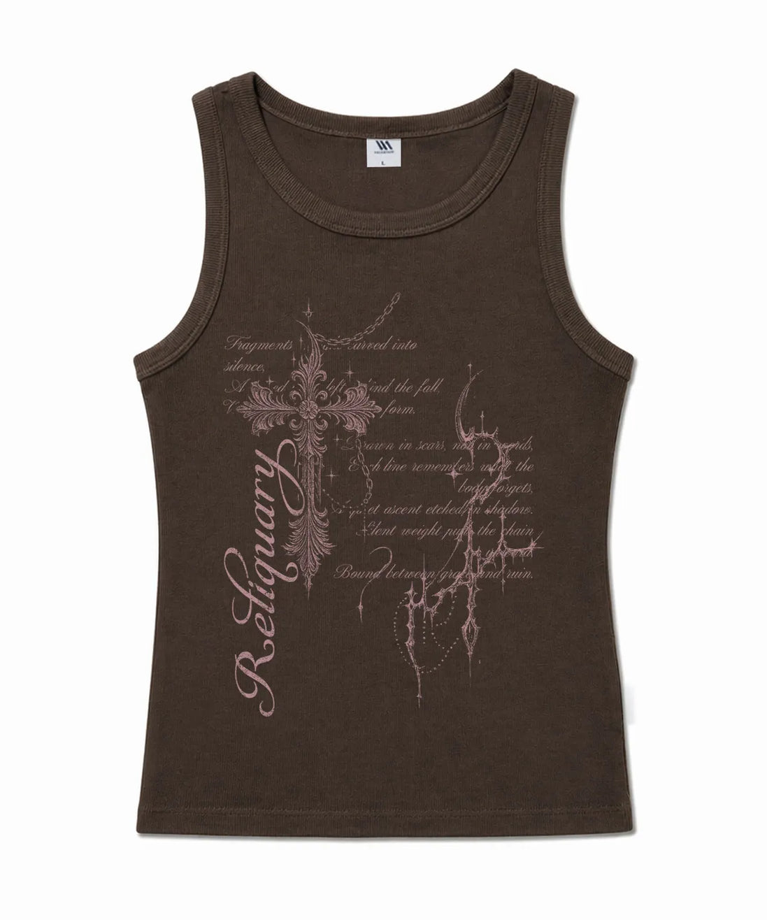RELIQUARY RIBBED SLEEVELESS (2 Colors)