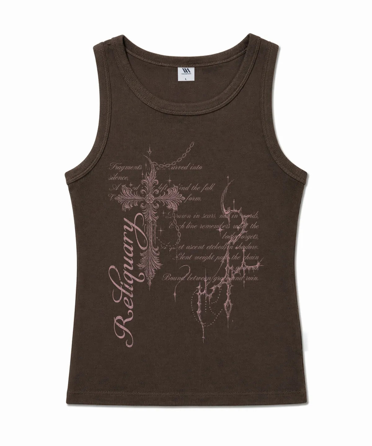 RELIQUARY RIBBED SLEEVELESS (2 Colors)