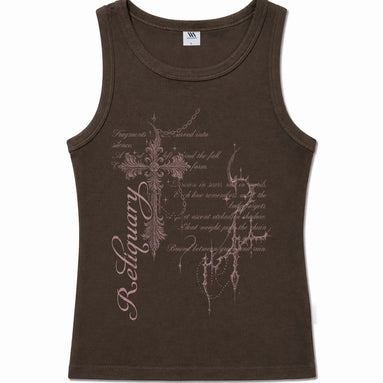 RELIQUARY RIBBED SLEEVELESS (2 Colors)