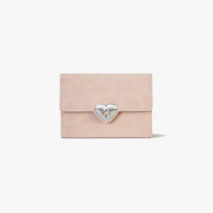 HEARTY FLAP WALLET (LEOPARD BLOSSOM)