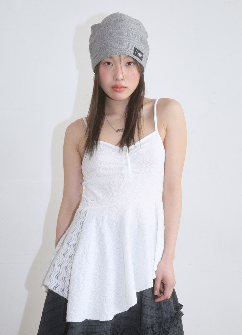 PETAL SLEEVELESS (WHITE)