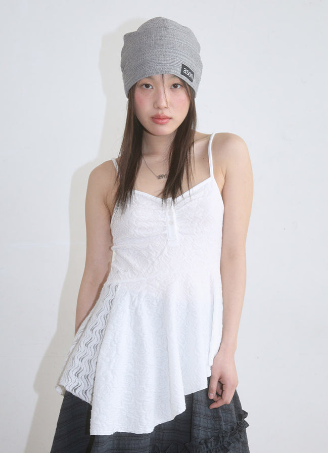 PETAL SLEEVELESS (WHITE)