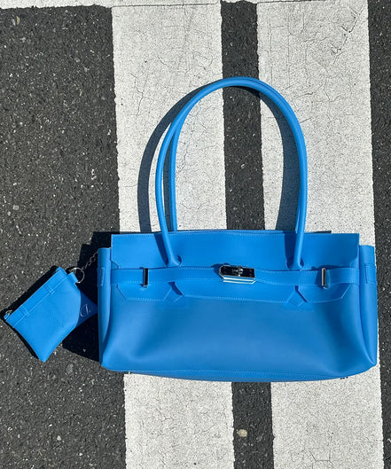 JELLY TWO-WAY BAG IN BLUE