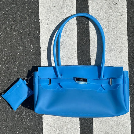 JELLY TWO-WAY BAG IN BLUE