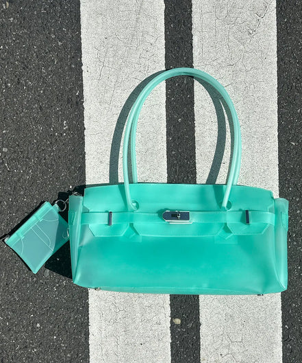 JELLY TWO-WAY BAG IN MINT