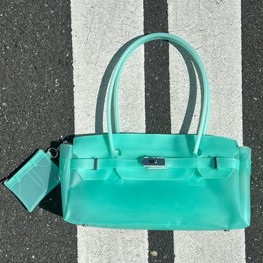 JELLY TWO-WAY BAG IN MINT