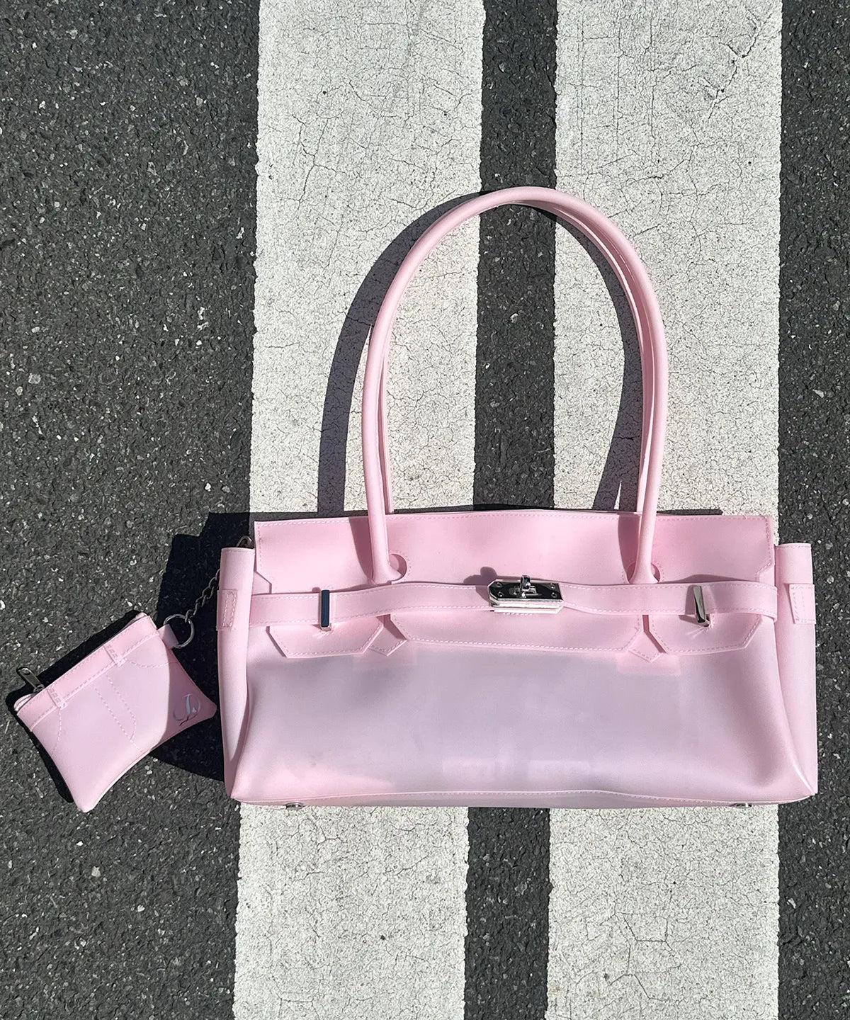 JELLY TWO-WAY BAG IN PINK