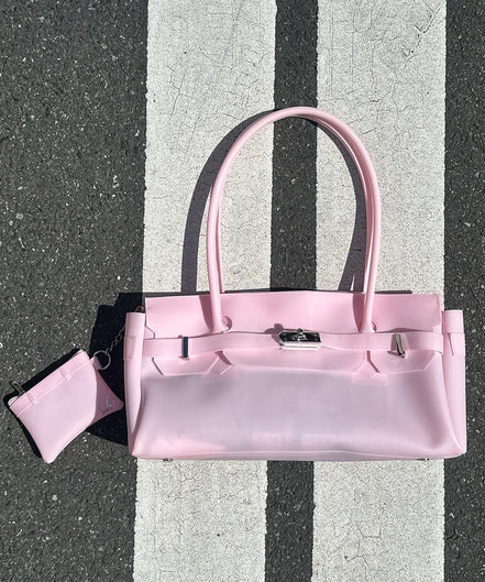JELLY TWO-WAY BAG IN PINK