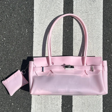 JELLY TWO-WAY BAG IN PINK