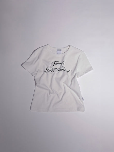 Family Disappointment Tee (White)