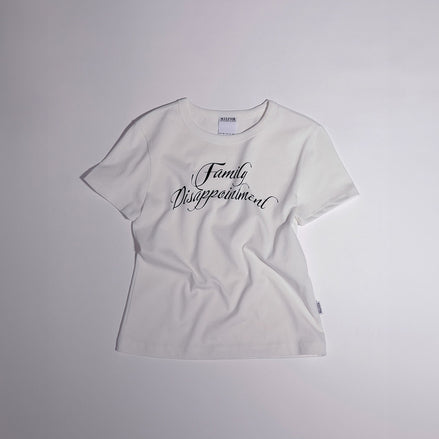 Family Disappointment Tee (White)