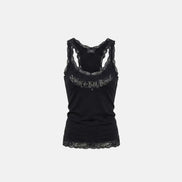 H.B.B. Lace Classic Tank (Black)