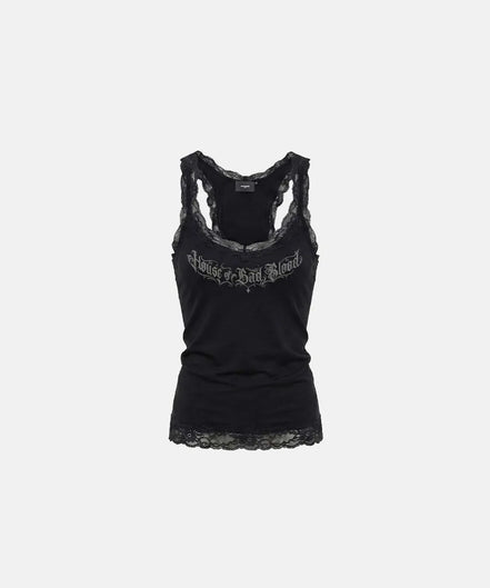 H.B.B. Lace Classic Tank (Black)
