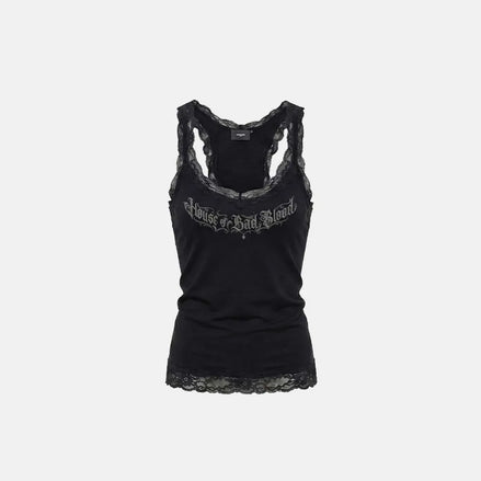 H.B.B. Lace Classic Tank (Black)
