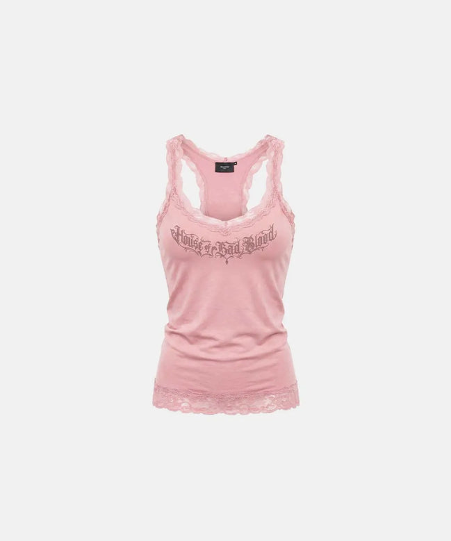 H.B.B. Lace Classic Tank (Pink)