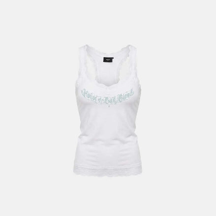 H.B.B. Lace Classic Tank (White)