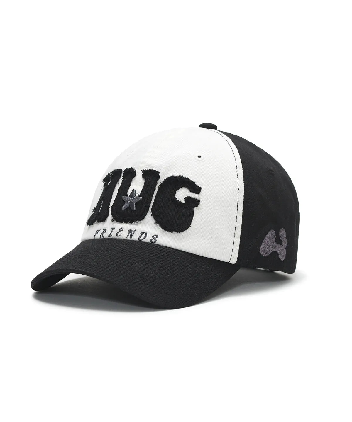 HUG friends cap (White Black)
