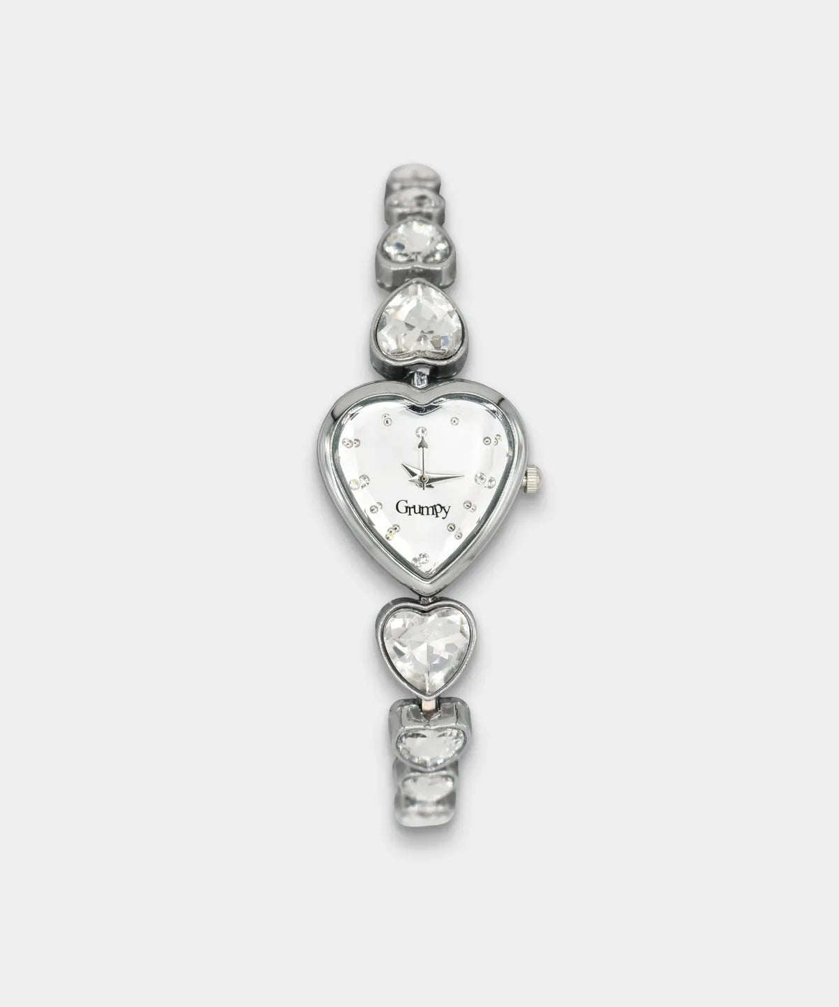 Crystal Heart Frame Watch