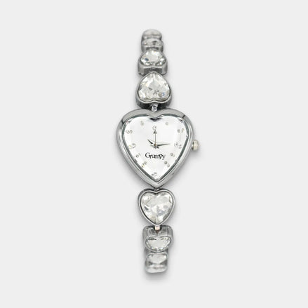 Crystal Heart Frame Watch