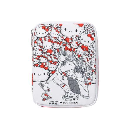 niceghostclub X 伊藤潤二 X sanrio - JS TOMIE HELLO KITTY SQUARE POUCH