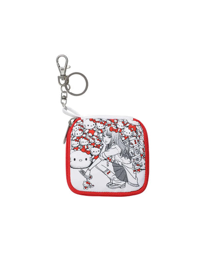 niceghostclub X 伊藤潤二 X sanrio - JS TOMIE HELLO KITTY POUCH KEY CHIAN