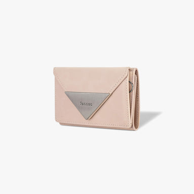 TRIANGLE TRIPLE WALLET (LEOPARD BLOSSOM)