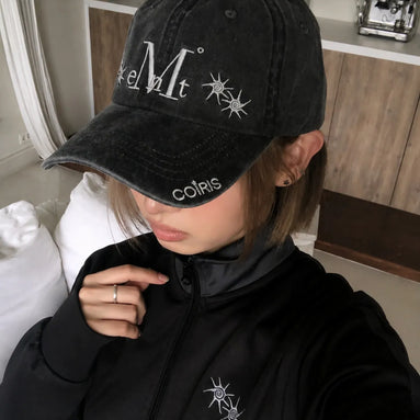 mucent X coiris pigment ballcap (3 colors)