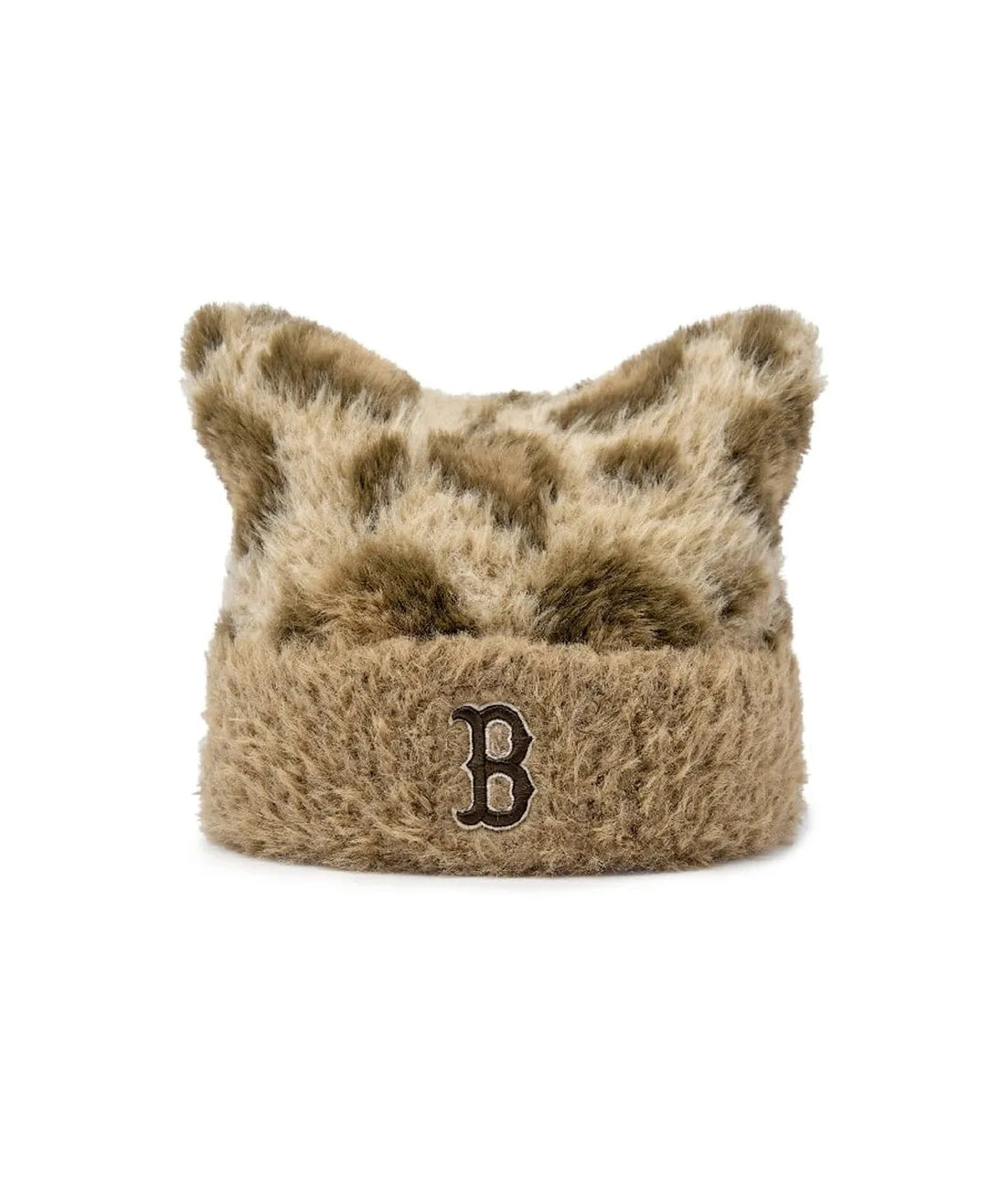 MLB LEOPARD CAT BEANIE BOS (D.Sand)