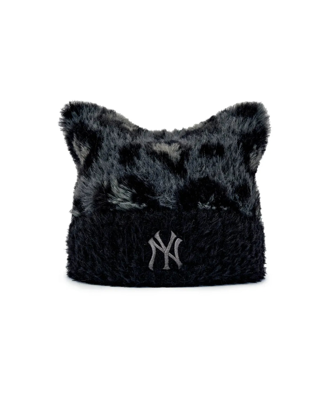 MLB LEOPARD CAT BEANIE CHW NY (Black)