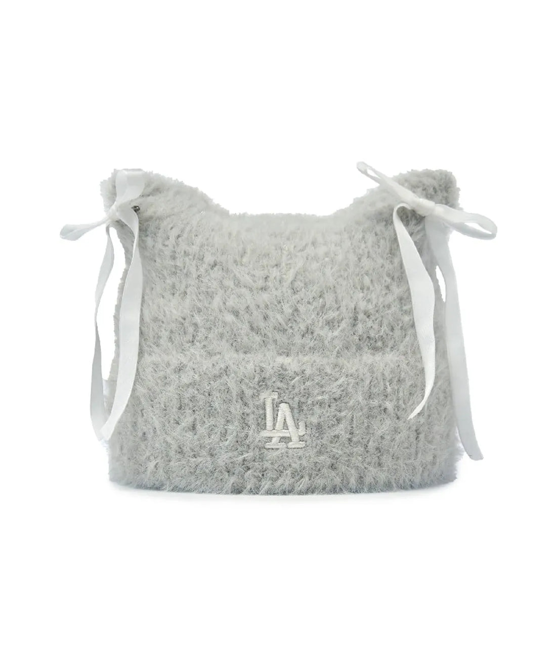 Ribbon Meow Beanie (Ptn.Grey)
