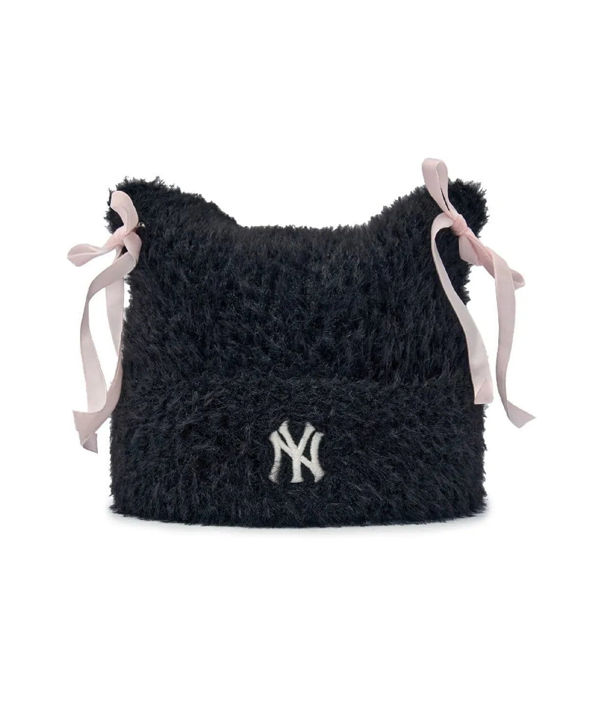 Ribbon Meow Beanie (Black)