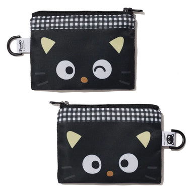 CHOCOCAT FACE CARD WALLET - BLACK