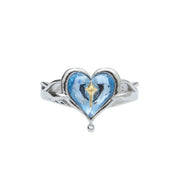 LUVISTRUE X SUMMER MOON RING(BLUE)
