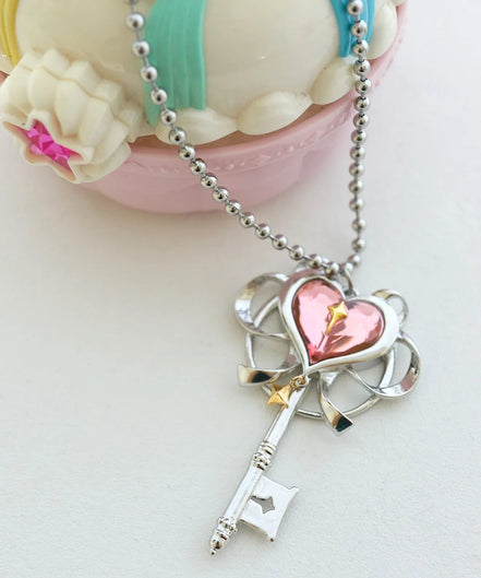 LUVISTRUE X SUMMER MOON NECKLACE(PINK)