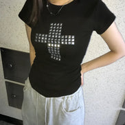 KR BLING CROSS TSHIRT (3 COLORS)