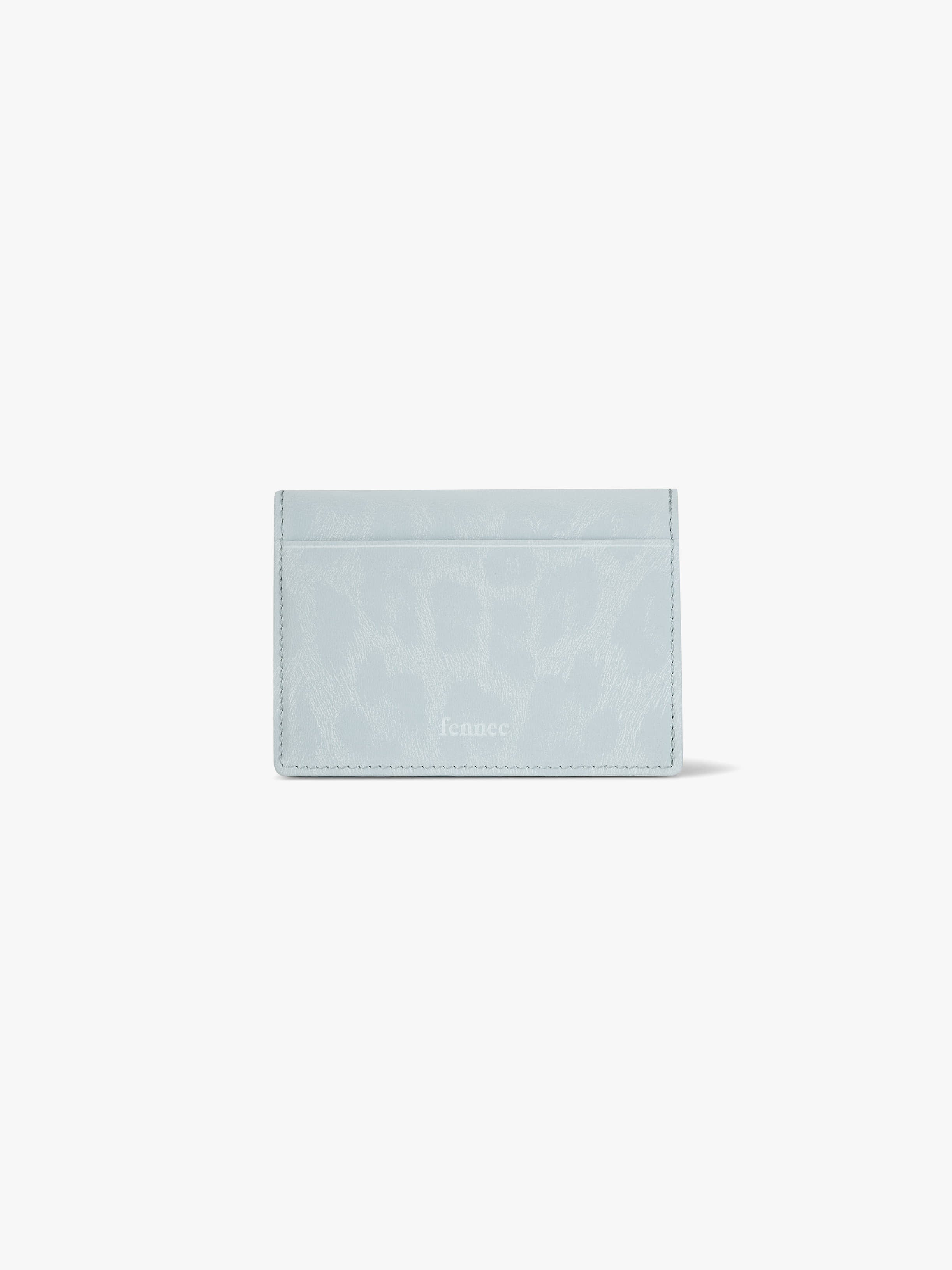 TRIANGLE ACCORDION POCKET (LEOPARD MINT)