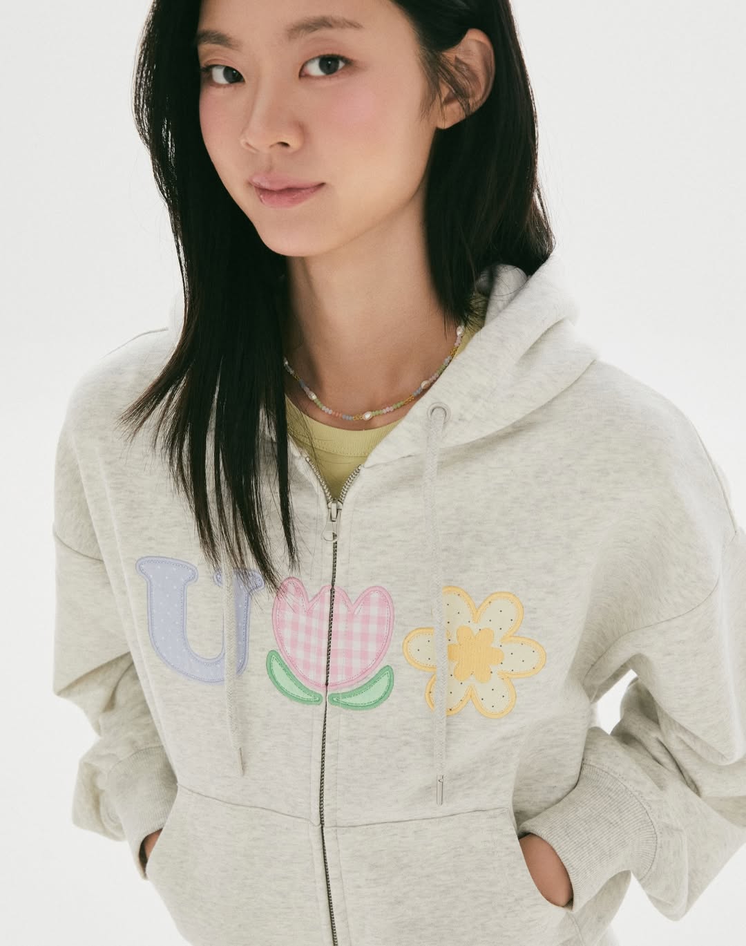 SPAO X USAHANA HOODIE JACKET