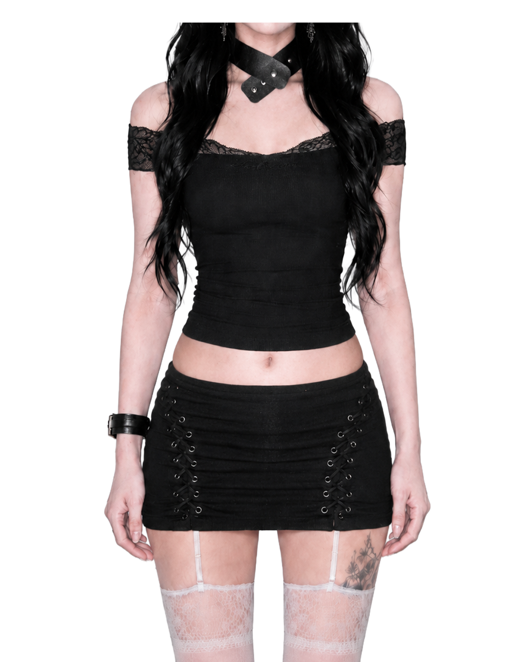 ROT LINE TOP (BLACK)